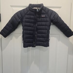 Patagonia Black Puffer Jacket Sleek Insulated Design